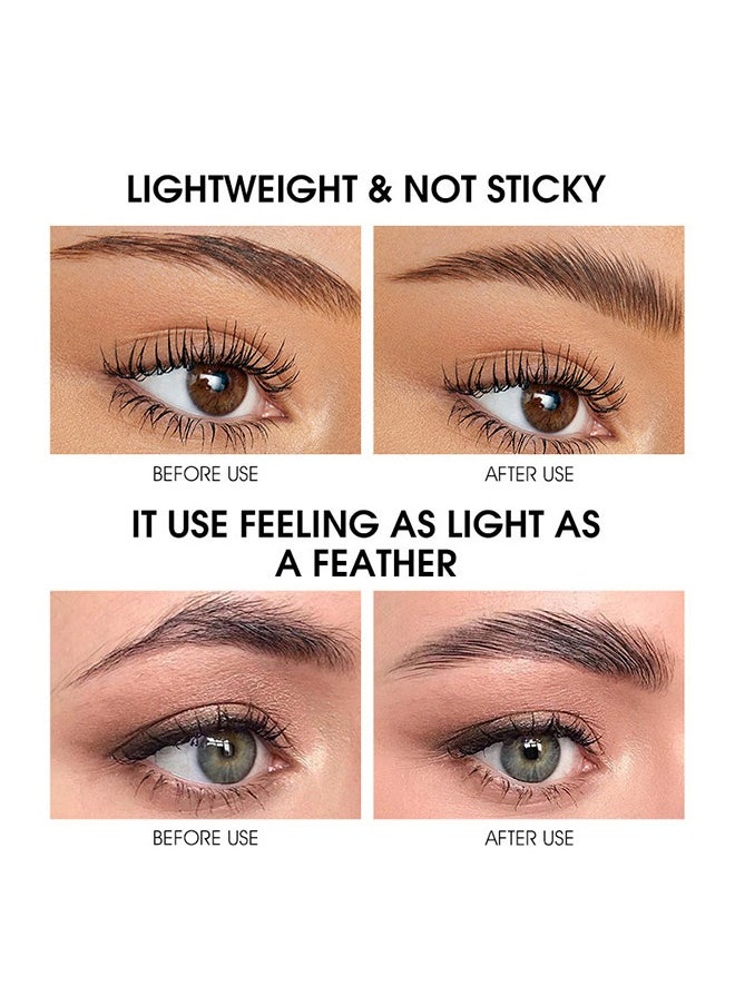 LANGMANNI 3D Eyebrow Glue,Professional Brow Gel For Shaping Long Lasting And Natural Brows  - Image 4