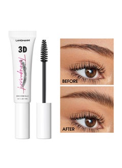 LANGMANNI 3D Eyebrow Glue,Professional Brow Gel For Shaping Long Lasting And Natural Brows  - Image 1