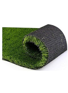 Kuber Industries Artificial Grass Carpet Professional Dog Grass Mat Large Turf Outdoor Rug For Patio Lawn Decoration Portable Trainig Pad 3.3 X 8 Feet Green  - Image 5