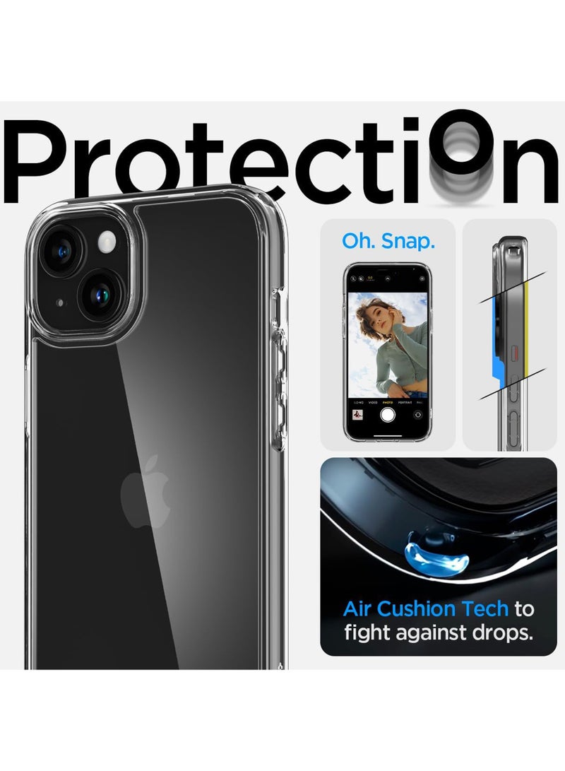 Rock Pow Ultra Hybrid Designed for iPhone 15 Plus Case  Shock Proof -Grade Protection   Yellowing-Resistant Acrylic Back (2023) - Image 5