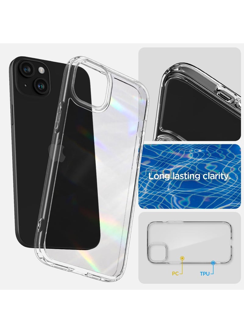 Rock Pow Ultra Hybrid Designed for iPhone 15 Plus Case  Shock Proof -Grade Protection   Yellowing-Resistant Acrylic Back (2023) - Image 4