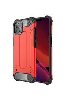 Generic Case Cover For iPhone 13 Magic Armor TPU + PC Combination Case Red 
