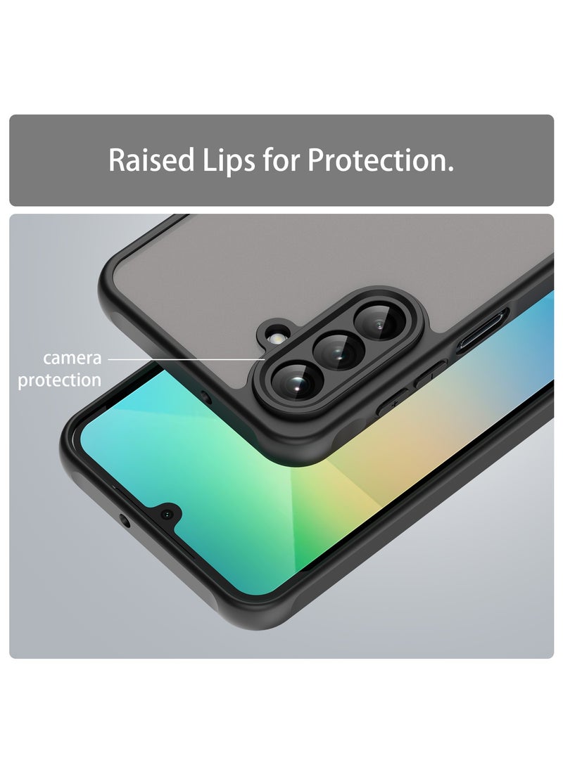 حافظة هاتف غير لامعة لجهاز سامسونج جالاكسي A26 5G حافظة شبه شفافة مضادة للصدمات مقاومة للزيوت ومائية - Image 4