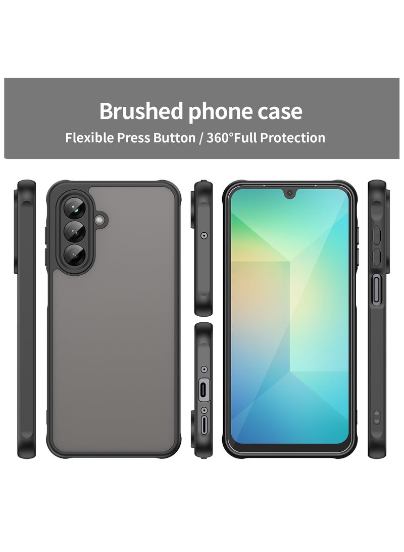 حافظة هاتف غير لامعة لجهاز سامسونج جالاكسي A26 5G حافظة شبه شفافة مضادة للصدمات مقاومة للزيوت ومائية - Image 5