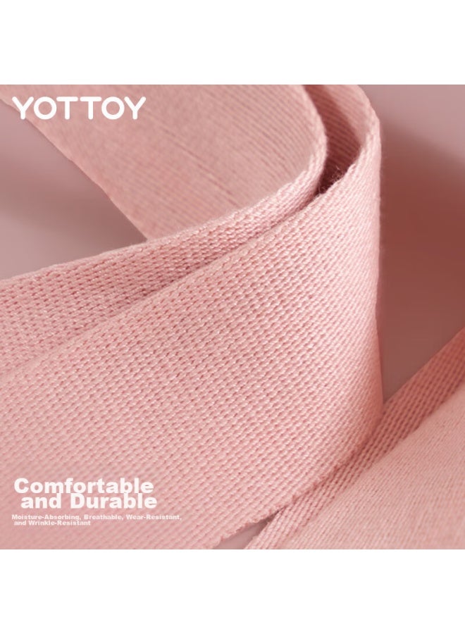 YOTTOY Yoga Mat Strap, Exercise Training Stretch Rope Accessory Pad, Strap, Portable Hand Storage Rope - Image 5