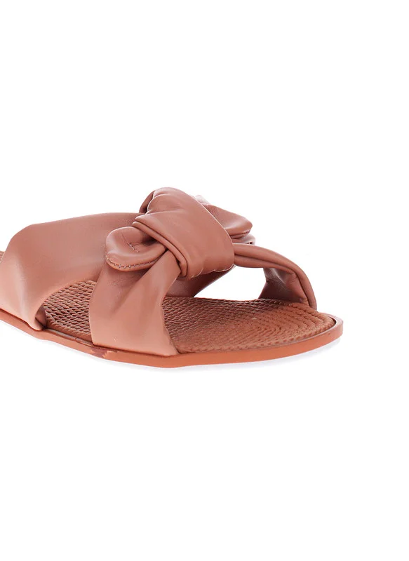 موليكا Moleca Ladies Flat Sandals Nude | Made In Brazil