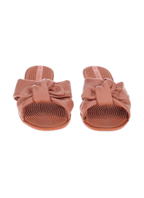 موليكا Moleca Ladies Flat Sandals Nude | Made In Brazil