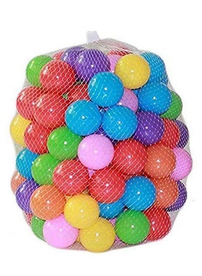 MARAH TOYS 50-Piece Soft Ocean Pit Toy Balls Play Set Multicolored For Age Group 1+ Years 31.4x29x18cm  - Image 1