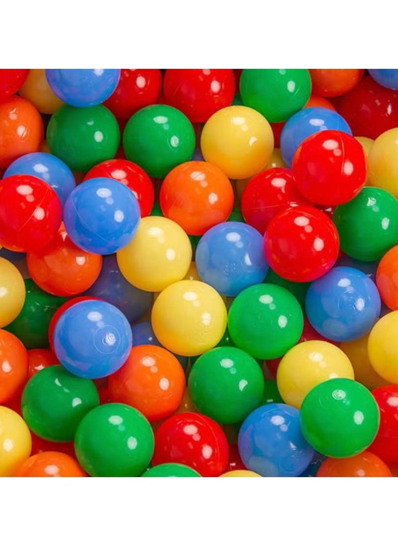 MARAH TOYS 50-Piece Soft Ocean Pit Toy Balls Play Set Multicolored For Age Group 1+ Years 31.4x29x18cm  - Image 2