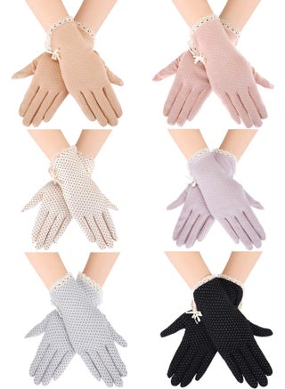 6 Pair Women Protective UV Protection Summer Sunblock Touchscreen Gloves for Driving Riding - pzsku/Z46E9A2496AF0ADB3E9F3Z/45/_/1635207612/887d92d8-5e93-47fc-9e33-ddd95fa71fbd