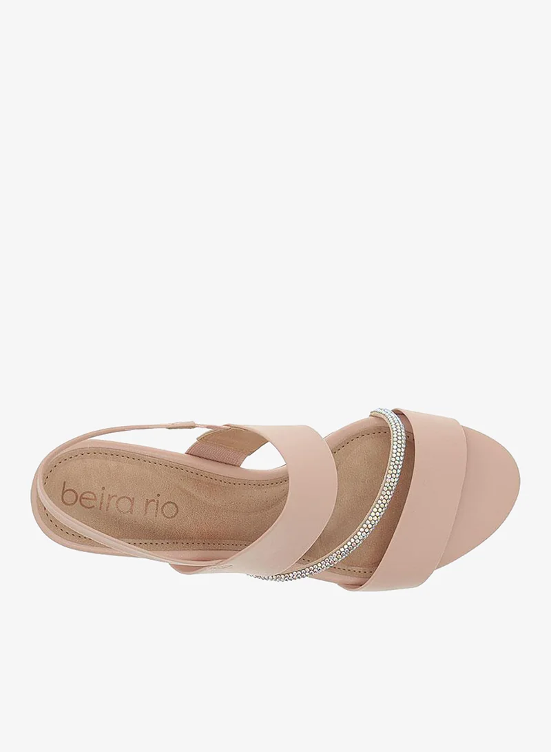 Beira Rio Rose Heels Sandal for Women – Stylish Ladies Heel Sandals & Sling Back Heels for Girls for Women | Best Price UAE