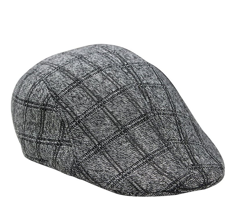 CLOTHERA Light Grey Suspender and Bow Tie Set with drak grey Flat cap for Men - Image 3