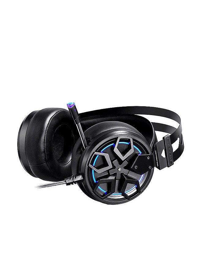 Motospeed H60 Wired Gaming Headset 7.1-channel 3D Virtual Sound Effect Headset with 50mm Driver Unit Noise Reduction Microphone  - Image 5