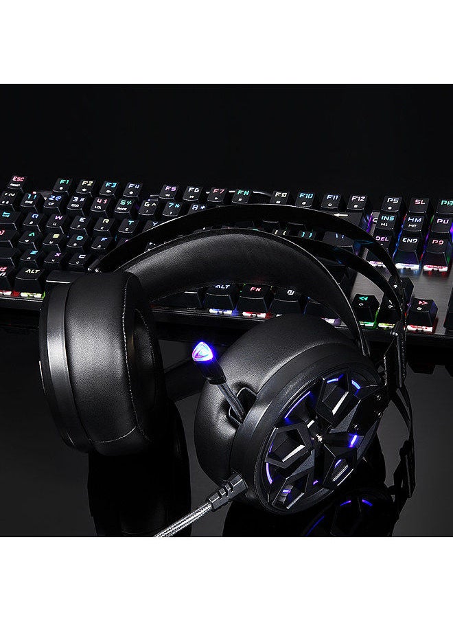 Motospeed - H60 Wired Gaming Headset 7.1-channel 3D Virtual Sound Effect Headset with 50mm Driver Unit Noise Reduction Microphone - Image 1