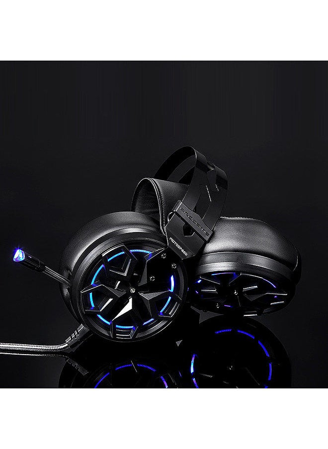 Motospeed H60 Wired Gaming Headset 7.1-channel 3D Virtual Sound Effect Headset with 50mm Driver Unit Noise Reduction Microphone  - Image 2