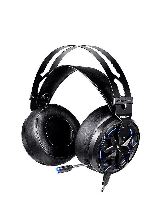 Motospeed H60 Wired Gaming Headset 7.1-channel 3D Virtual Sound Effect Headset with 50mm Driver Unit Noise Reduction Microphone  - Image 1