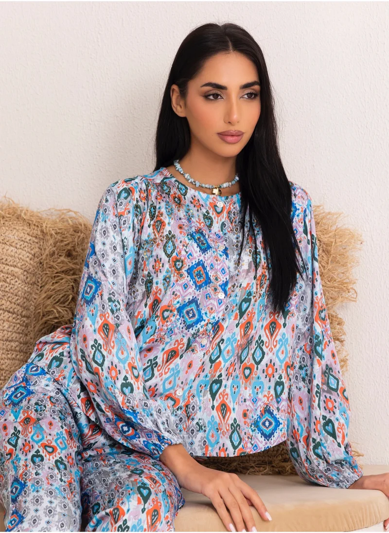 That’s My Gal Ikat Printed Trouser