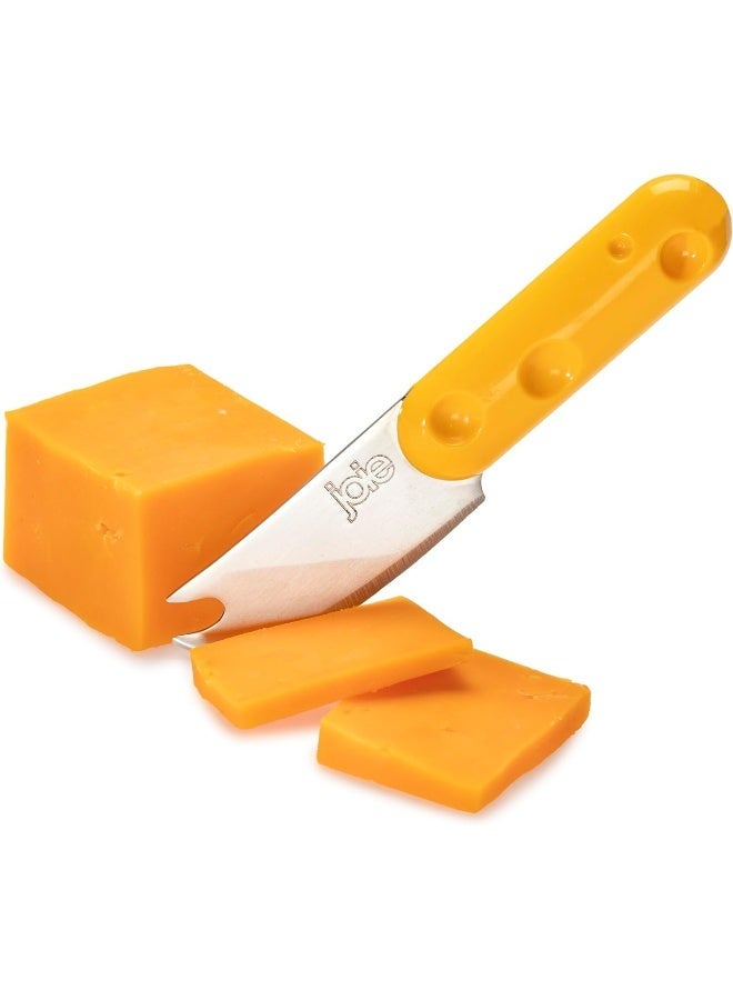 Joie Mini Cheese Tools Set Stainless Steel Cheese Knife Set 3 Piece Cheese Cutter Spreader Slicer for Soft Hard Cheese Butter Appetizer Serving Tools for Kitchen Party Serving - Image 3