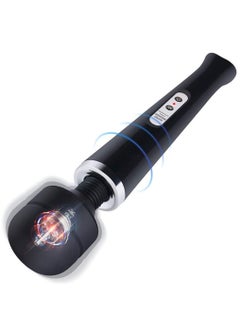 Arabest Cordless Massager, Handheld Back Massager Wand with 10 Powerful Vibrations, Electric Personal Massager for Deep Full Body Massage and Pain Relief (Black)  - Image 1