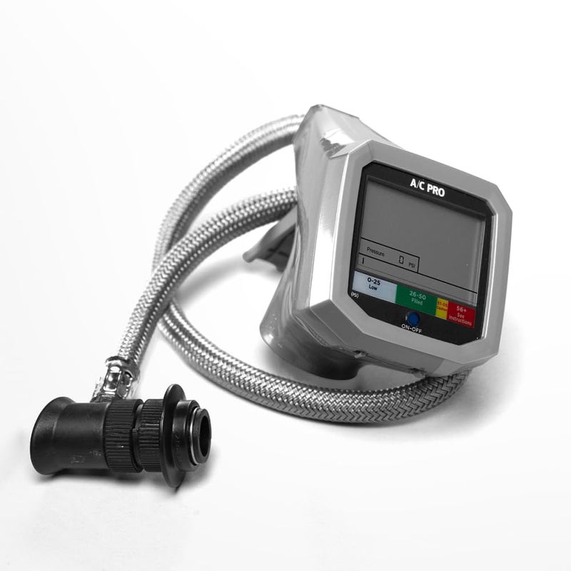 Interdynamics Pro-C A/C Professional Digital Display Automotive Recharge Gauge & Hose for R-134A Refrigerant, ACP400AD - Image 3