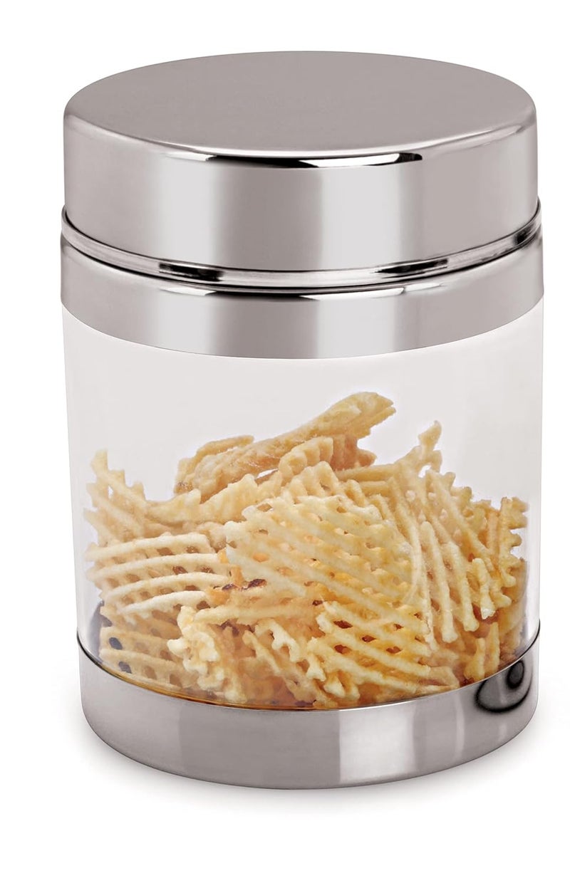 SMARTLOCK Maple Stainless Steel Transparent See Through Container Set of 1 1200 ml Each - Image 2