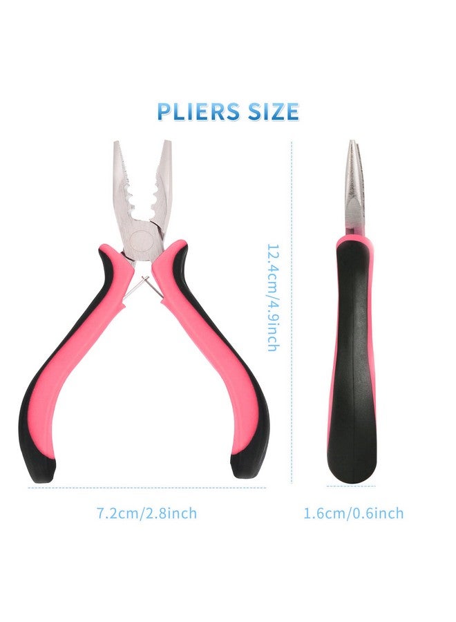 Neitsi Neitsi 3 Holes Mini Plier For Micro Nano Ring Hair Extensions opener and Removal Tool - Image 5