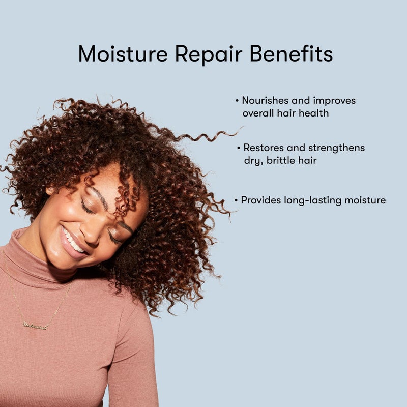 Odele Moisture Repair Sulfate-Free Shampoo & Conditioner Set, for Intense Hydration to Restore & Nourish Dry or Damaged Hair, 13 Fl Oz Each (2-Pack) - Image 4