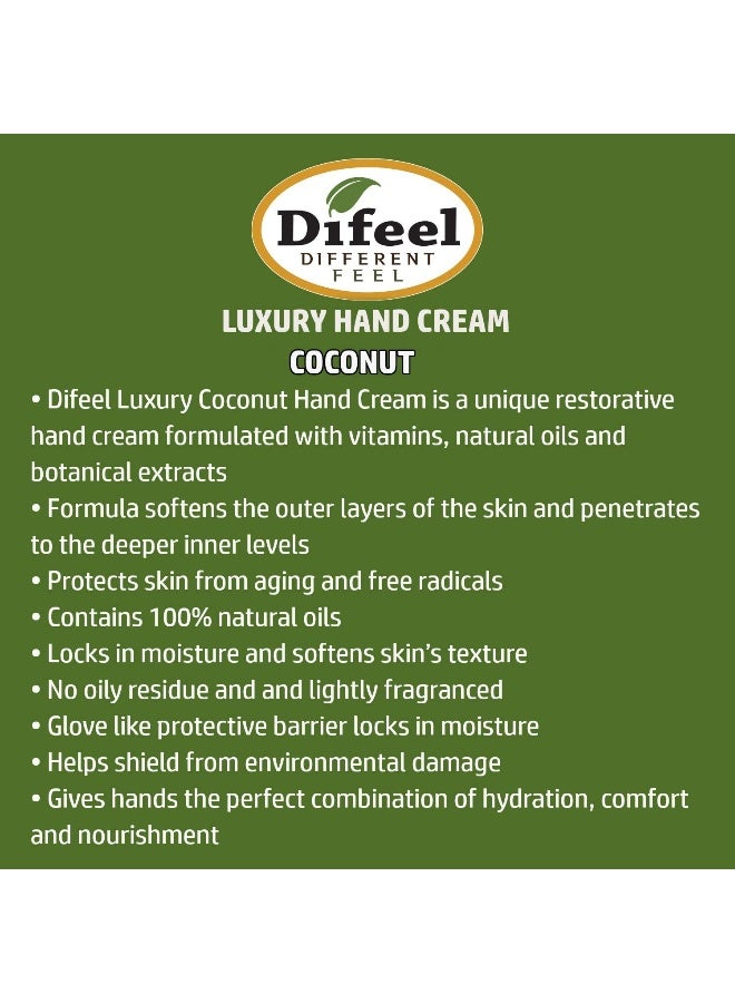 difeel Therapeutic Moisturizing Hand Cream With Coconut Oil 40 Grams - Image 2