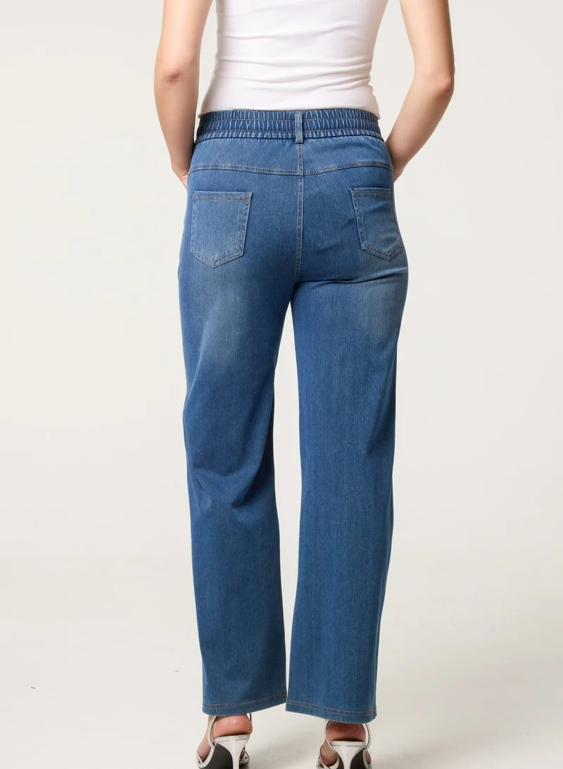 Blue Vanilla  Diamante Splash Jeans for Women | Best Price UAE