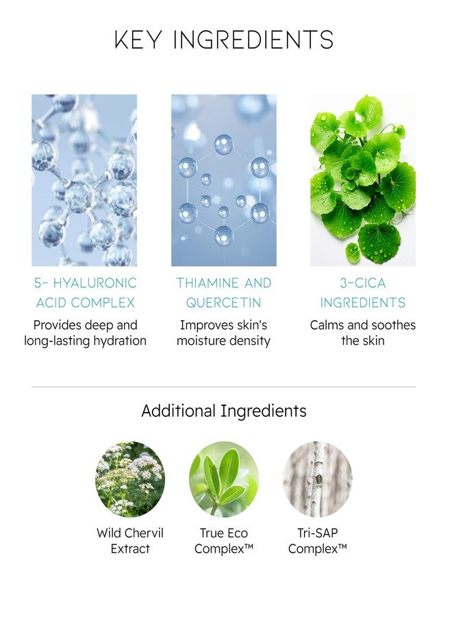 ECO BEYOND أمبولة بيوند أنجل أكوا للترطيب (1.7 أونصة سائلة * 2، عبوة من 2) - سيروم ترطيب عميق للبشرة الحساسة، تعزيز الحاجز. تركيبة نباتية للعناية بالبشرة الكورية. - Image 4