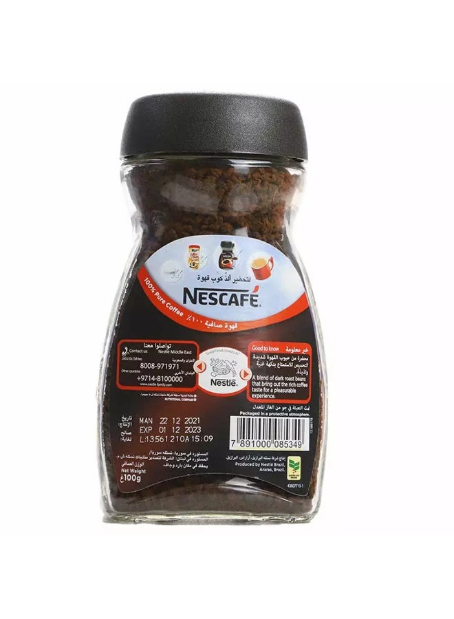 Nescafe Classic Strong Taste Coffee- 100gms 100ggrams - Image 2