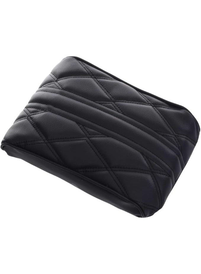 Center Console Armrest Cushion made of Memory Foam for Most Car Models - Black - Image 2