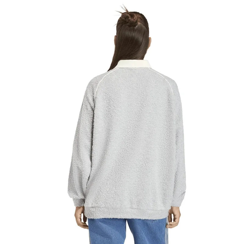 Adidas Originals GRETWO ADIDAS ORIGINALS BOUCLE OVERSIZED POLO CREW for Women | Best Price UAE