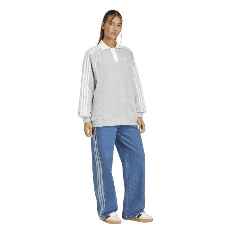 Adidas Originals GRETWO ADIDAS ORIGINALS BOUCLE OVERSIZED POLO CREW for Women | Best Price UAE
