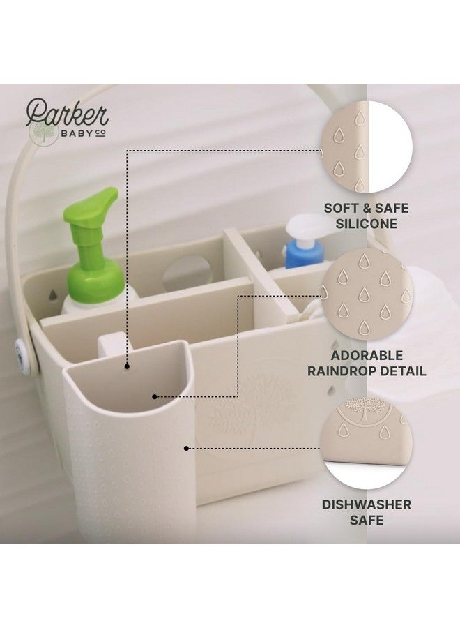 Parker Baby Co. Parker Baby Bath Rinse Cup | BPA Free, Dishwasher Safe & Food Grade Bath Cup for Rinsing Hair | Holds 18oz | Quick-Dry, Sturdy & Perfect Size Baby Water Pourer in Neutral Colors  - Image 4