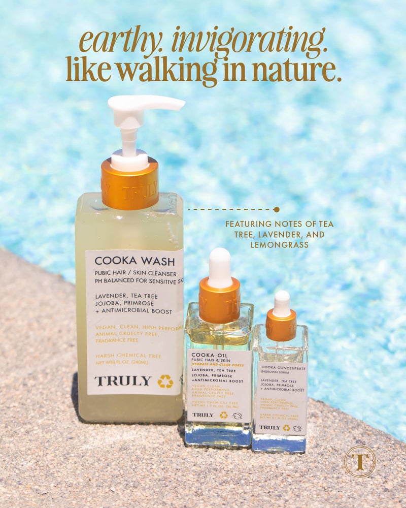 Truly Beauty Cooka Concentrate | Ingrown Hair & Redness Relief Serum | Hydrating Jojoba, Lavender & Tea Tree Oil | Soothes Sensitive Skin & Restores Elasticity | Antimicrobial Formula - Image 5
