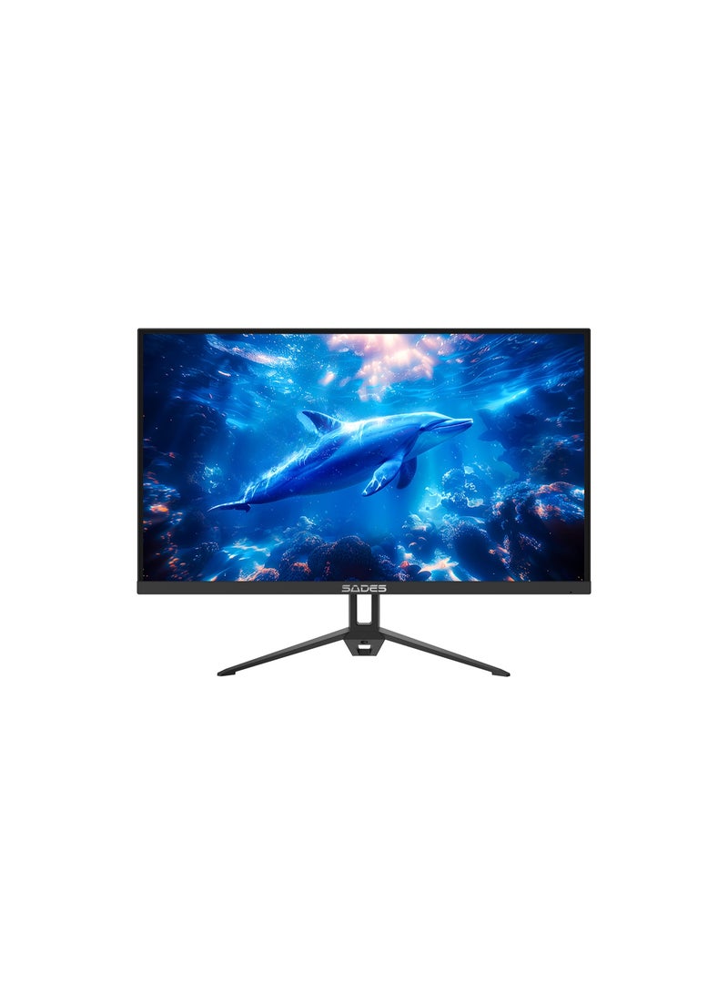 Sades RT-Dolphin SA-F03F27 27" Flat FHD 240Hz IPS Gaming Monitor - Black - Image 1