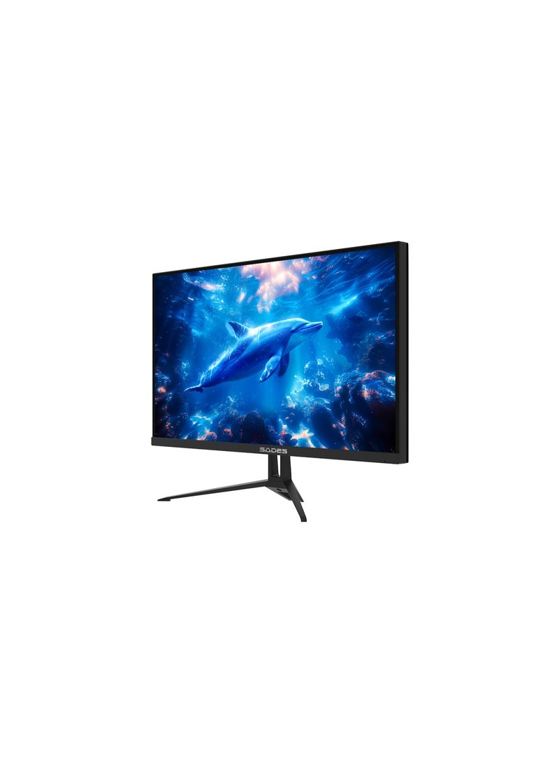 Sades RT-Dolphin SA-F03F27 27" Flat FHD 240Hz IPS Gaming Monitor - Black - Image 2