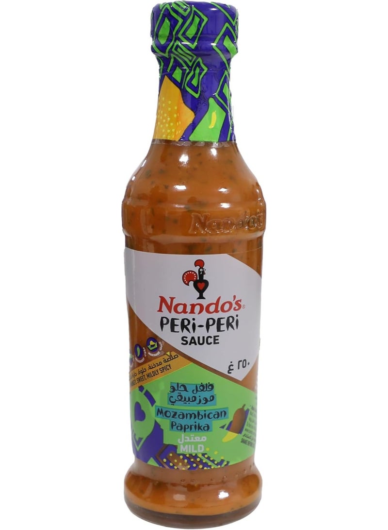 MOZAMBICAN PAPRIKA PERI-PERI SAUCE 250GRAMS