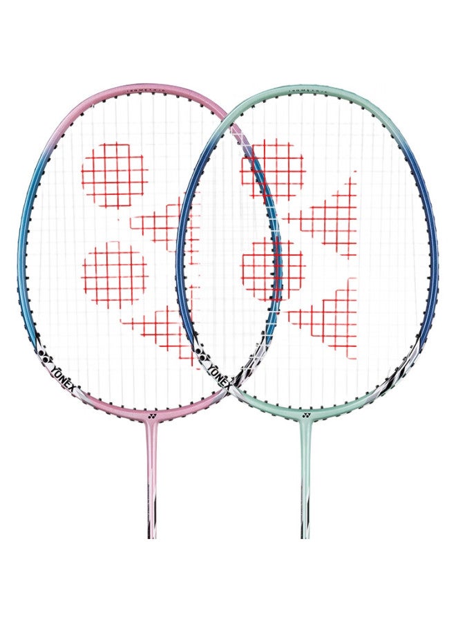 Yonex Badminton Racket Set For Professional Training, Lightweight And Durable, 2 Rackets With Nr6000I, Including Shuttlecock And Grip - Image 2