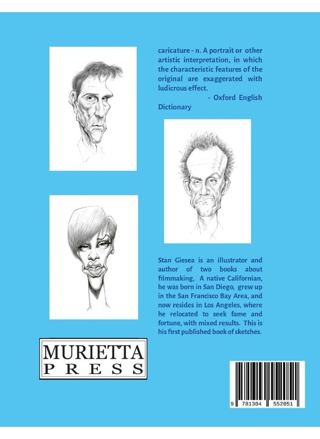FACIALS!: caricature sketches by Stan Giesea  - Image 2