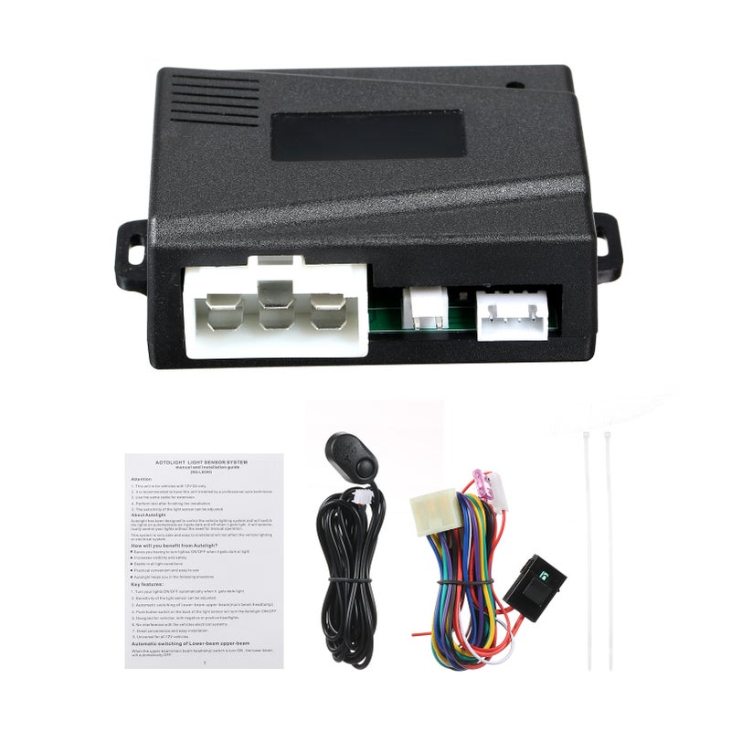 Car Auto Light Sensor System Automatically Control the Lights ON OFF by Light Sensor for 12V Car - Image 1