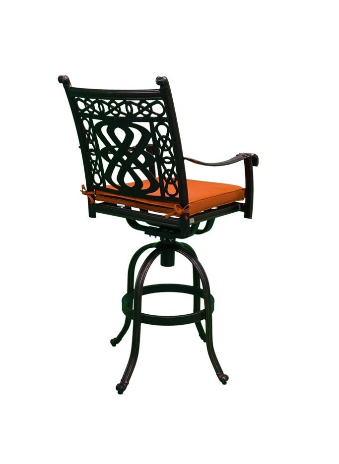 Schondor Furniture Bremen Swivel Bar | Outdoor Furniture | Made in Aluminum Cast | Patio | Garden | Backyard  - Image 3