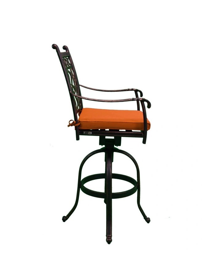 Schondor Furniture Bremen Swivel Bar | Outdoor Furniture | Made in Aluminum Cast | Patio | Garden | Backyard  - Image 4