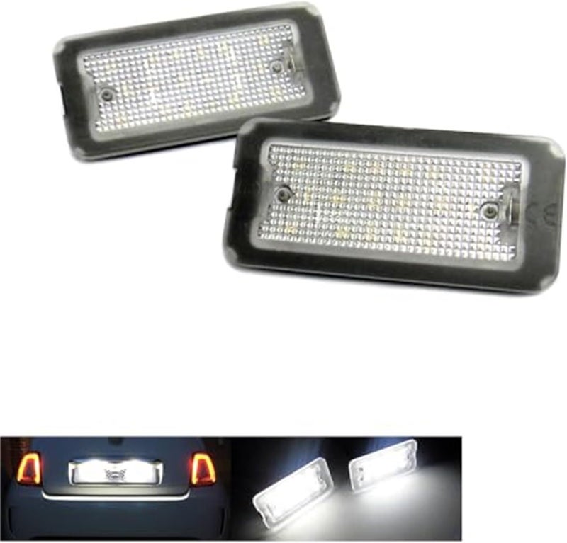 QASULER 2x LED License Plate Light for 2007+ Models - Image 2