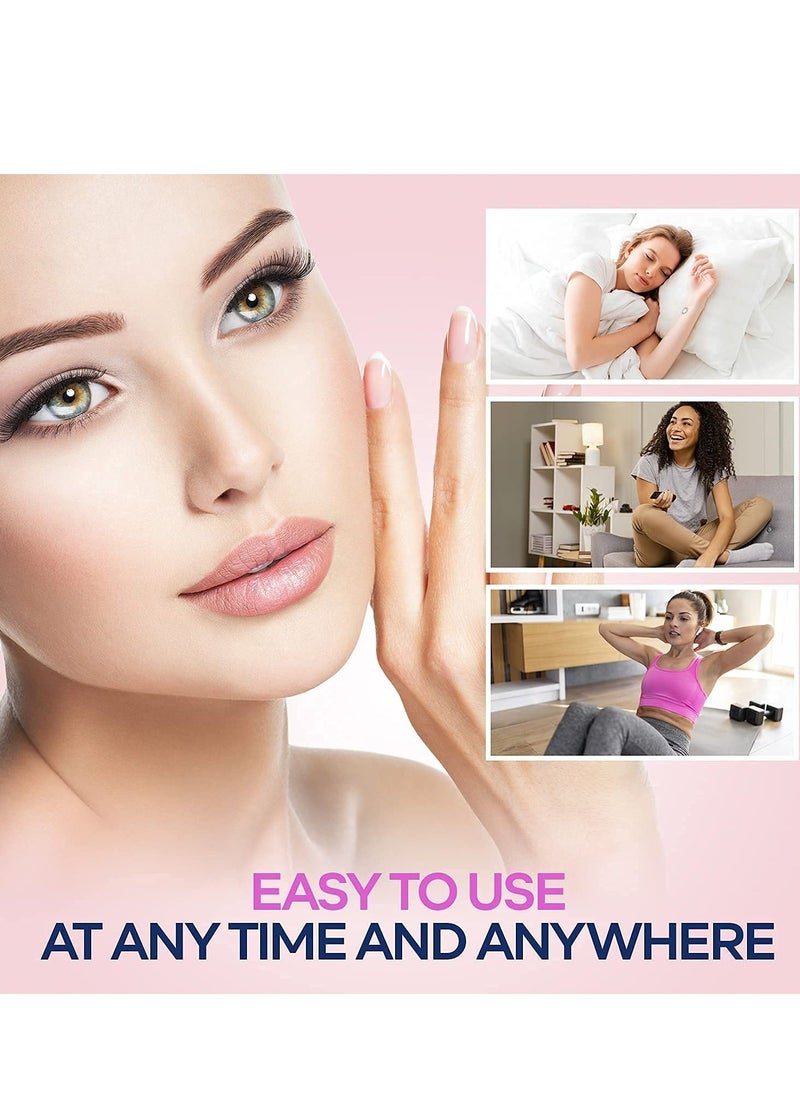 SYOSI Double Chin Reducer, Face Slimming Strap V-Shaped Mask Chin UP Face Lifting Belt for Women, Anti-Wrinkle Face Mask, Lifting Bandage for Shaggy Skin  - Image 5