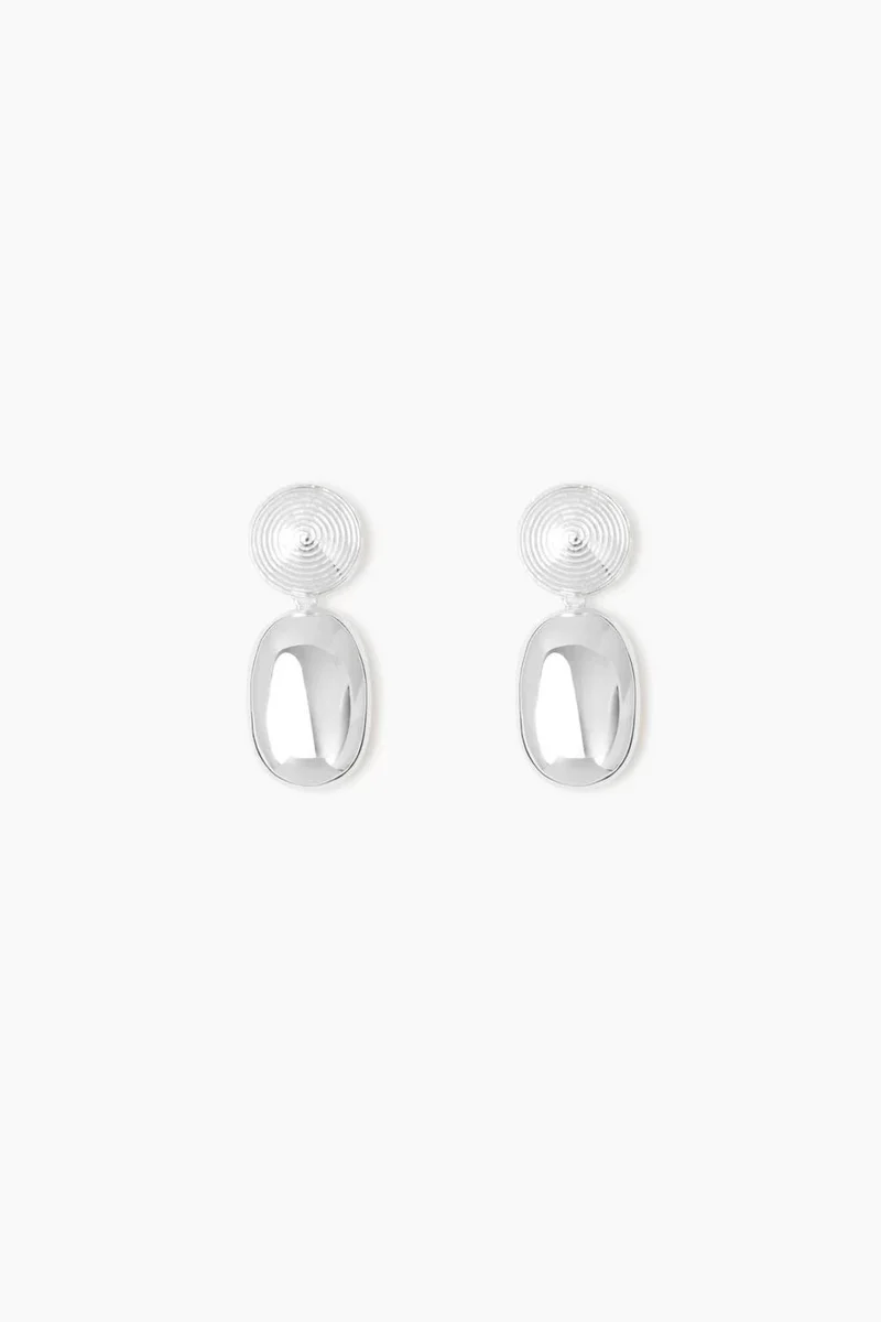 LIE STUDIO Lustrous Linked Drop Earrings