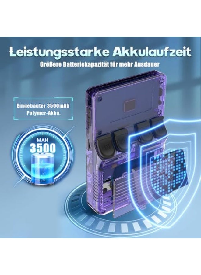 KINMRIS R36S 128G 18000+ Games Retro Handheld Game Console, Retro Console Linux System 3.5 Inch IPS Screen Portable Pocket Video Player - Image 3