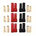 FLY RC 6 Pairs Amass XT150 Connector Adapter Set Female Male Plug 6mm Gold Banana Bullet Plug Connectors RC Lipo Battery ESC Motor - Image 2