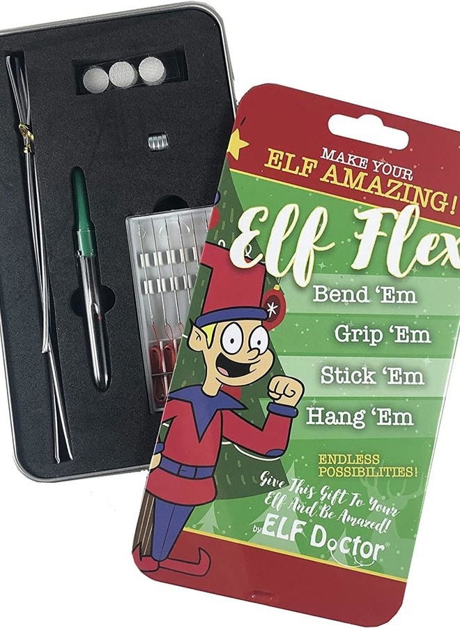 Elf Doctor Flex Upgrade Kit: Make Your Elf Amazing! This Kit Will Make Your Elf Flexible and Bendable! You Will Be Able to Bend, Grip, Stick, and Hang - Image 1